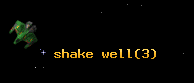 shake well