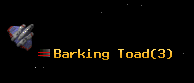 Barking Toad