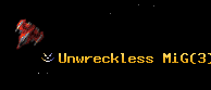 Unwreckless MiG
