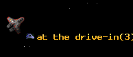 at the drive-in