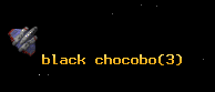 black chocobo