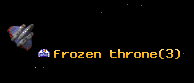 frozen throne
