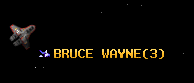 BRUCE WAYNE