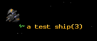 a test ship