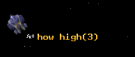 how high