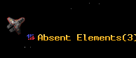 Absent Elements