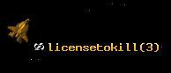 licensetokill