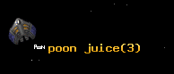 poon juice