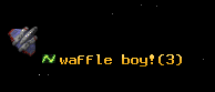 waffle boy!