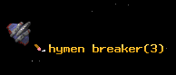 hymen breaker