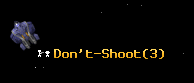 Don't-Shoot