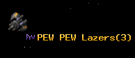 PEW PEW Lazers