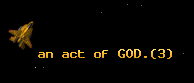 an act of GOD.