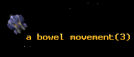 a bowel movement