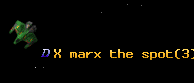 X marx the spot