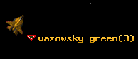 wazowsky green