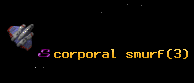corporal smurf