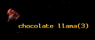 chocolate llama