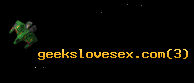 geekslovesex.com