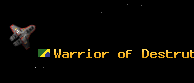 Warrior of Destrution
