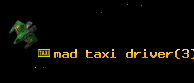 mad taxi driver