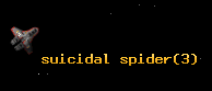 suicidal spider