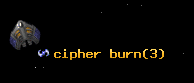 cipher burn