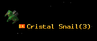 Cristal Snail