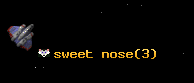sweet nose