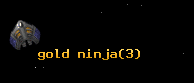 gold ninja