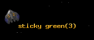 sticky green