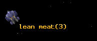 lean meat