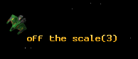 off the scale