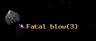 Fatal blow