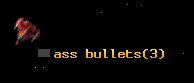 ass bullets