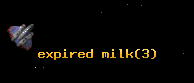 expired milk