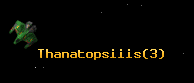 Thanatopsiiis