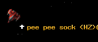 pee pee sock <HZ>