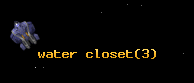 water closet