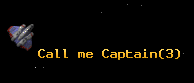Call me Captain