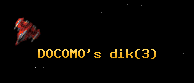DOCOMO's dik