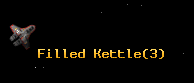 Filled Kettle
