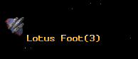 Lotus Foot