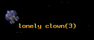 lonely clown