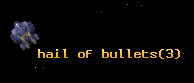 hail of bullets