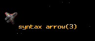 syntax arrow