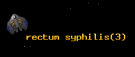 rectum syphilis
