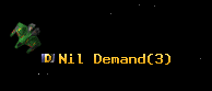 Nil Demand
