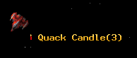 Quack Candle