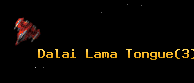 Dalai Lama Tongue
